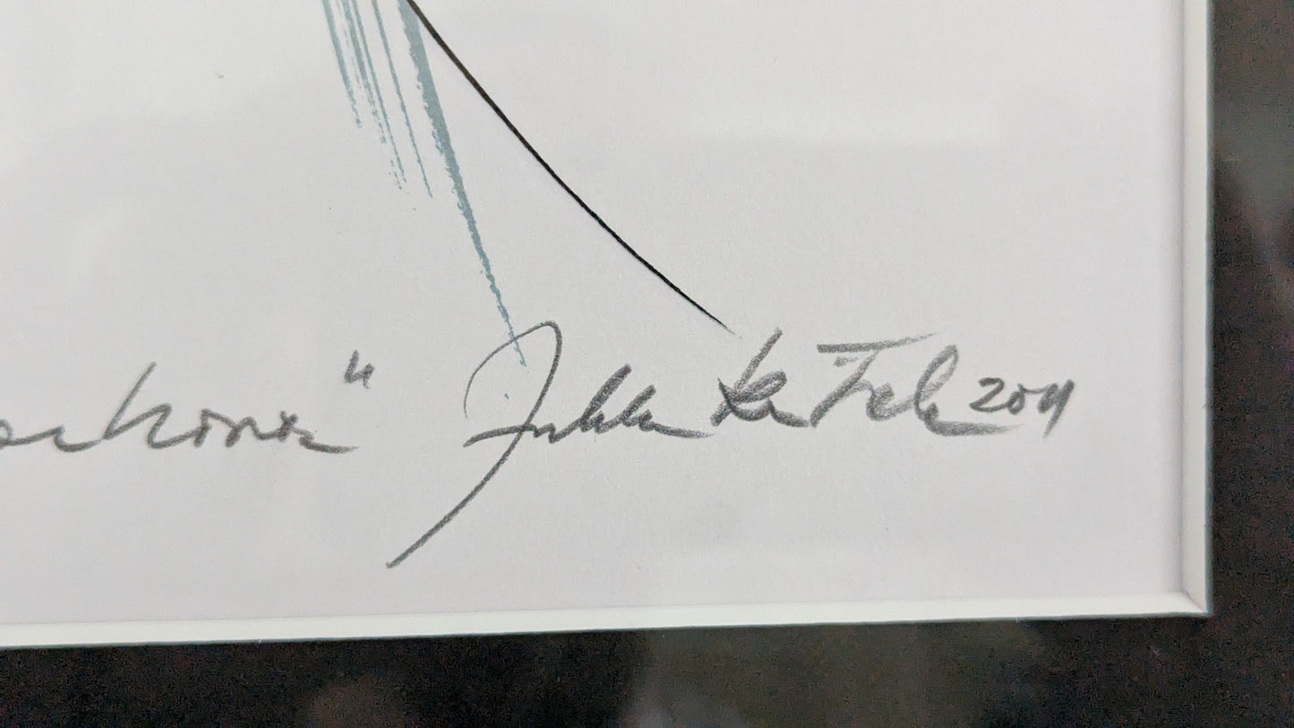 Jukka Rintala - Silkkiperhonen (Signeerattu Serigrafia, 2011)