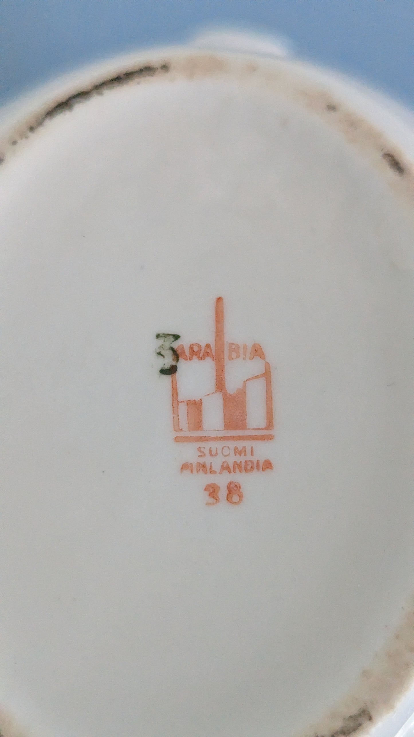 Arabia S91 Sokerikko (1941-1949, Greta-Lisa Jäderholm-Snellman)