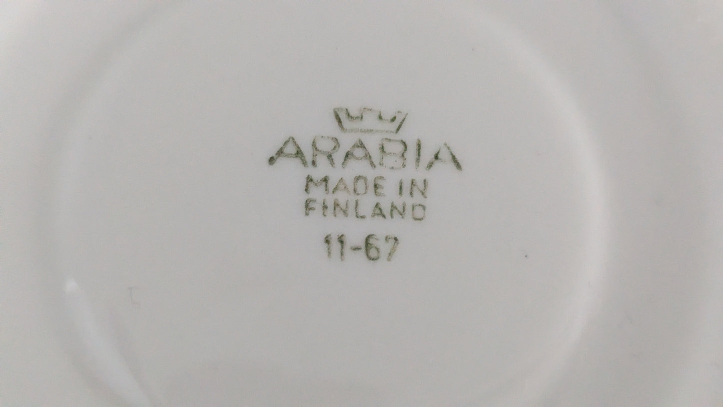 Arabia Rio Kahviastiasto Neljälle Hengelle (8-osaa, 1965-1974, Raija Uosikkinen)