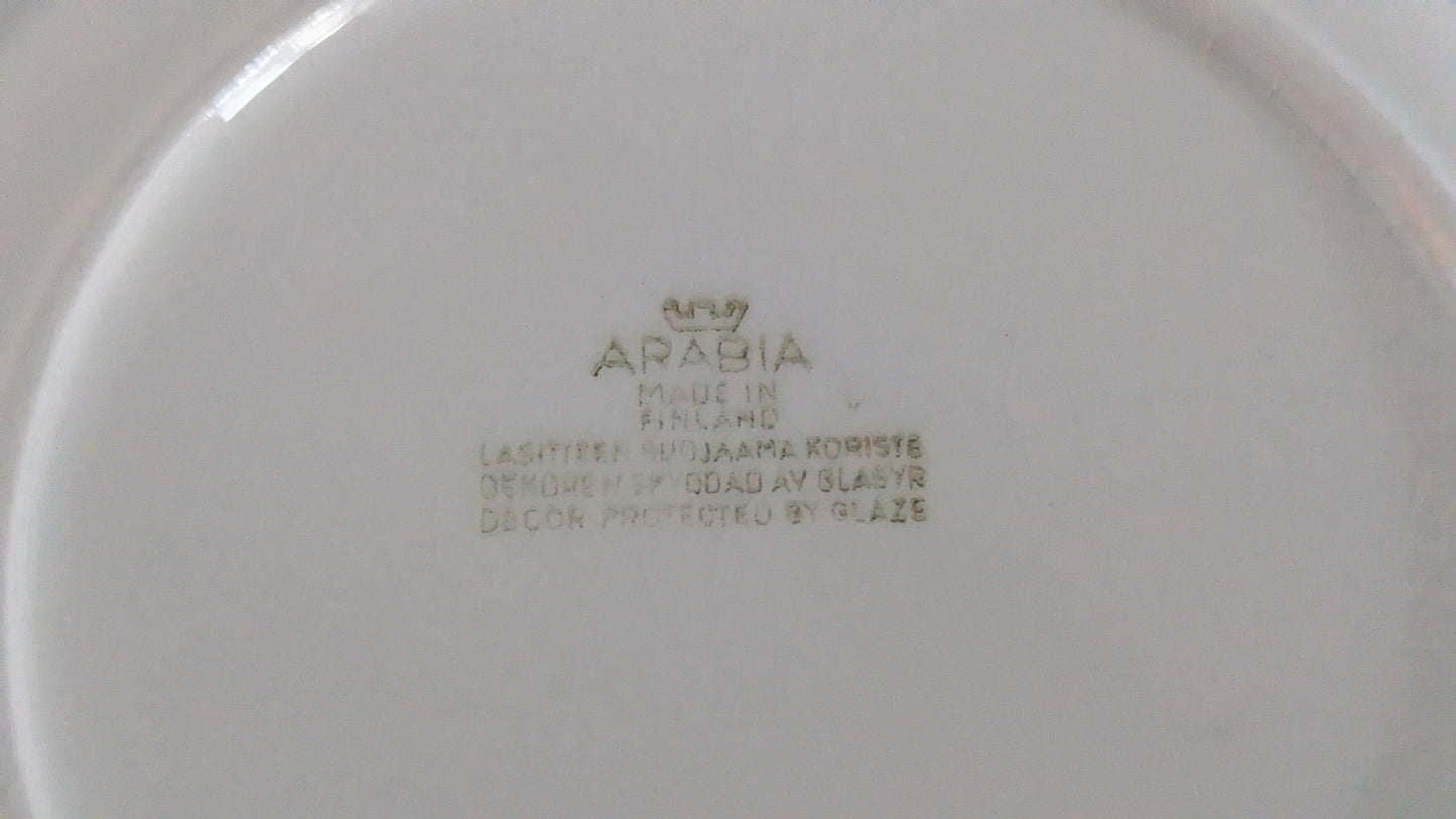 Arabia Sampo Keittolautanen (10kpl, 1963-1971, Raija Uosikkinen)
