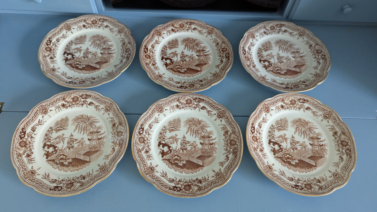 Arabia Singapore Leivoslautanen / Leipälautanen (6kpl, 1926-1974)