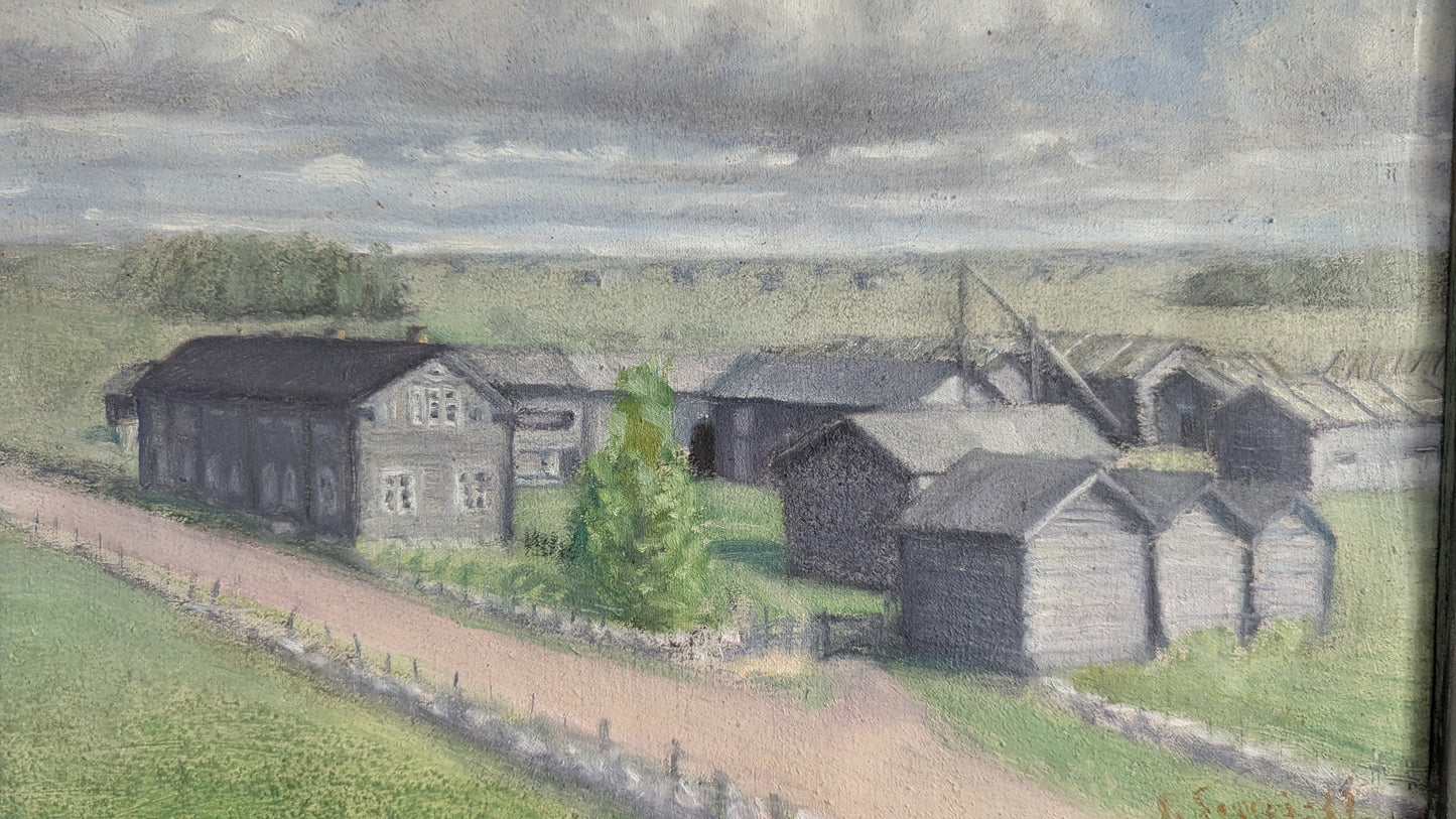Signeerattu Öljyvärimaalaus (1937)
