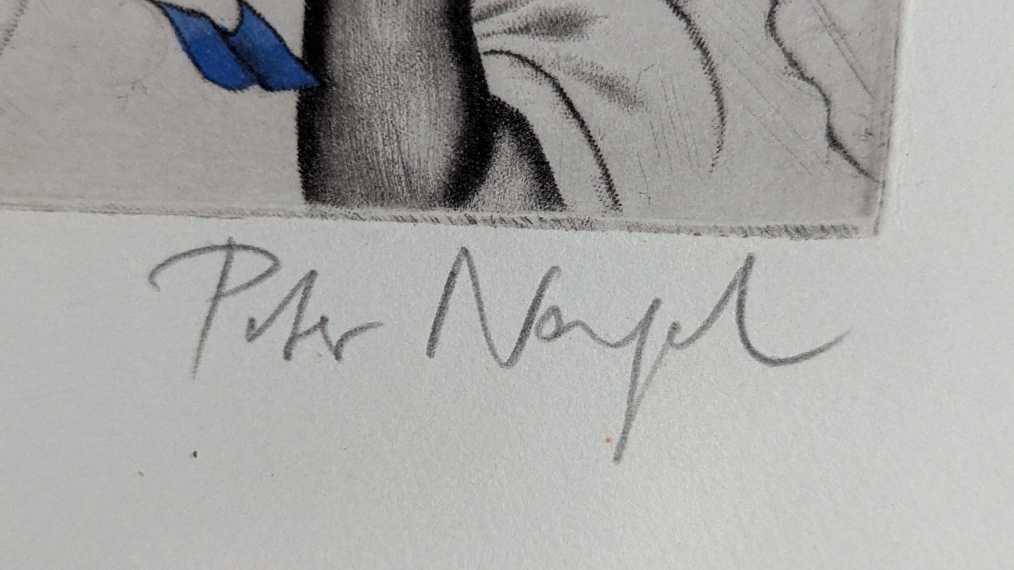 Peter Nagel - Signeerattu Grafiikka (1977)