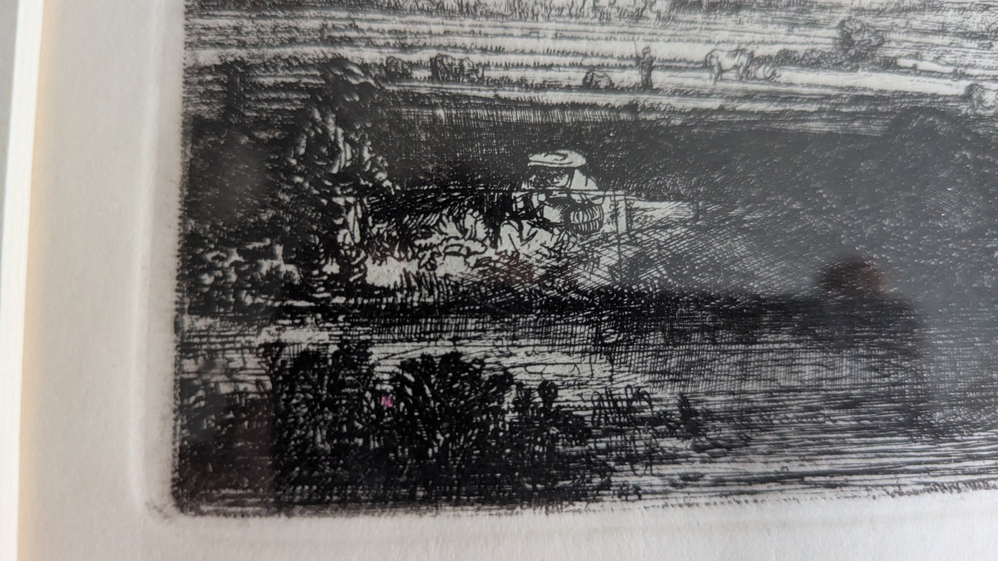 Rembrandt van Rijn - Kolme Puuta / The Three Trees (Fotogravyyri)