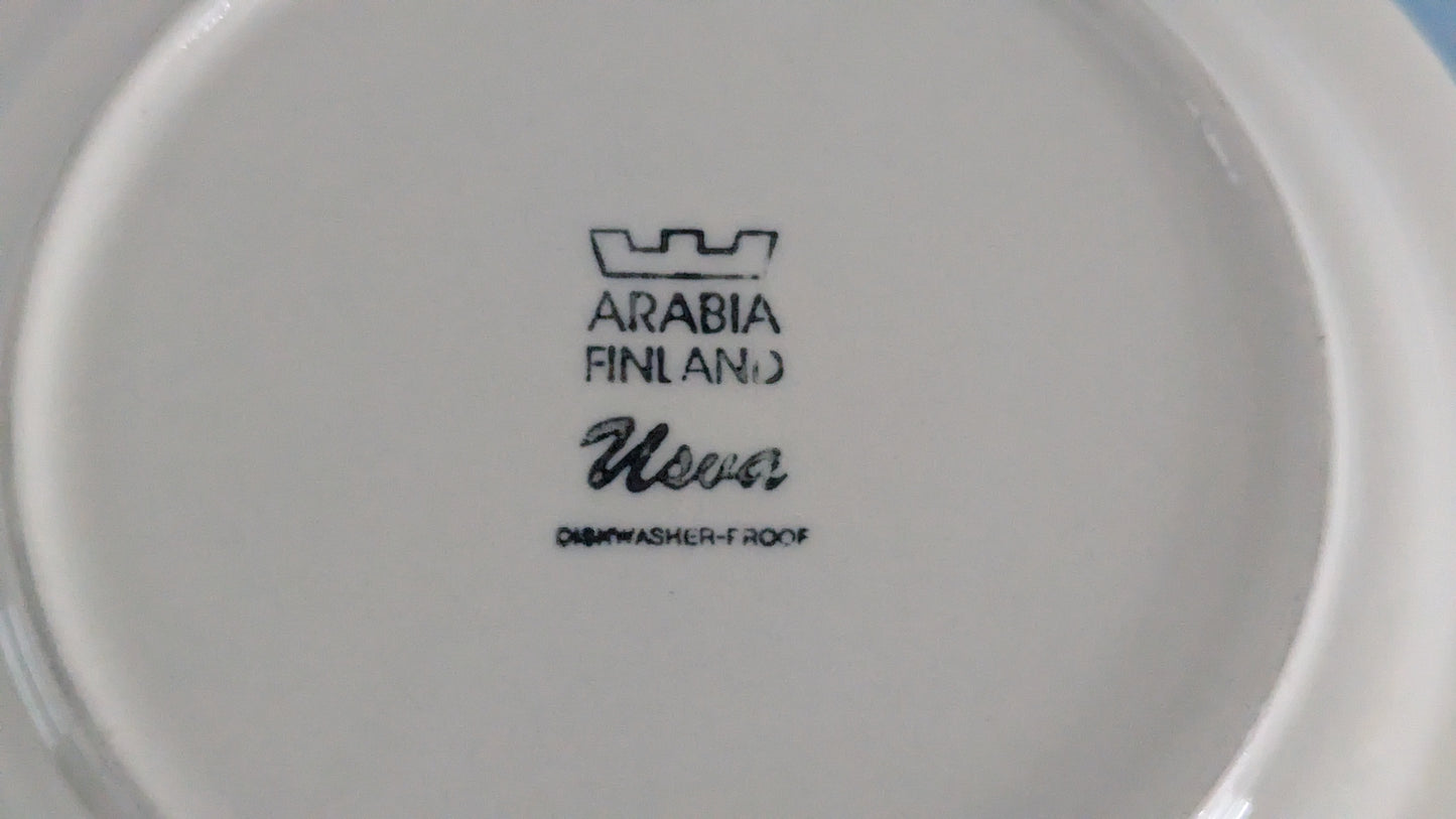 Arabia Usva Leipälautanen / Leivoslautanen (15kpl, 1970-luku)