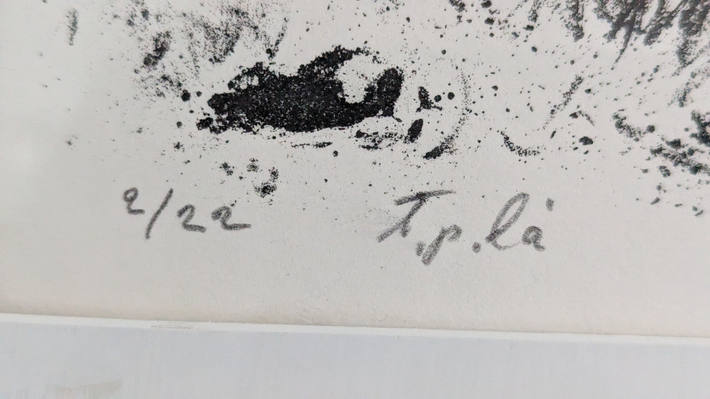 Tapio Haili - Hiittisistä (Signeerattu Litografia 1981)