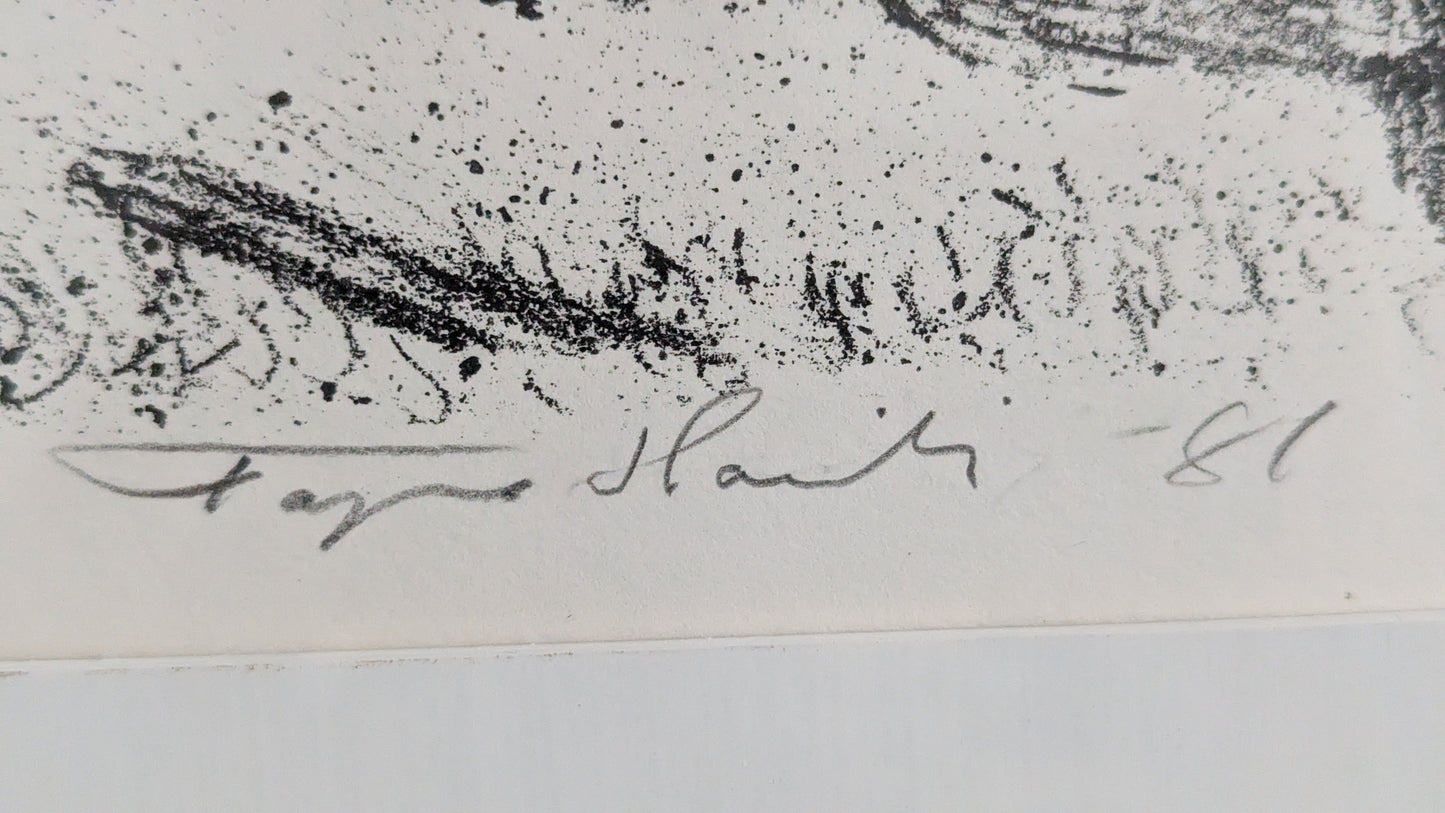 Tapio Haili - Hiittisistä (Signeerattu Litografia 1981)