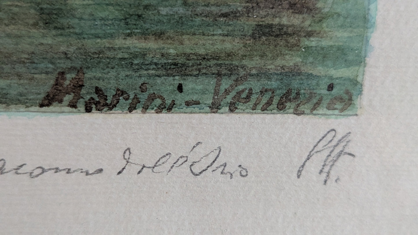 PA - Colombon Silta Venetsia (Signeerattu Teos)