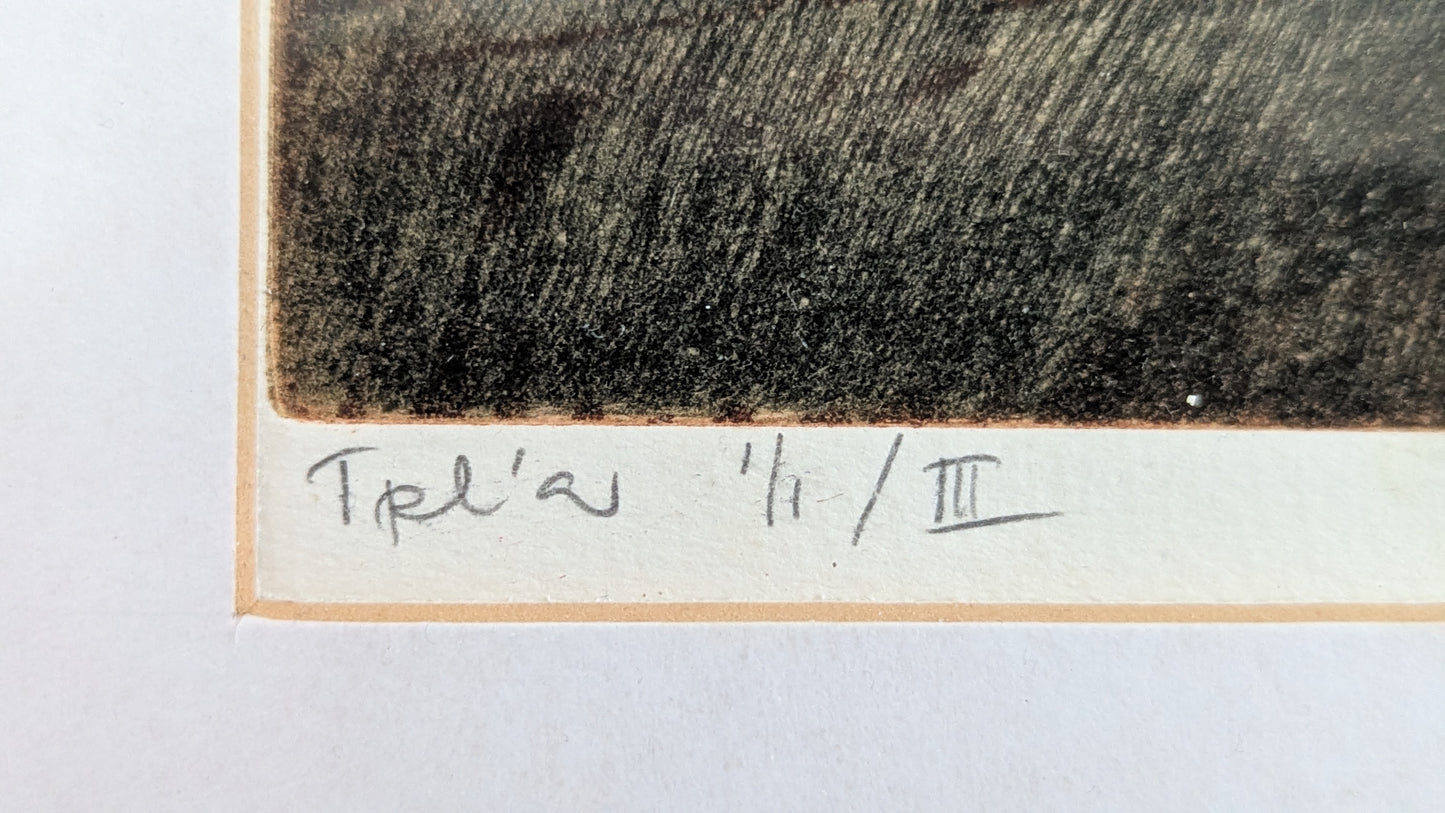 Mari Ranta - Huhtikuu (Signeerattu Grafiikka 1987)