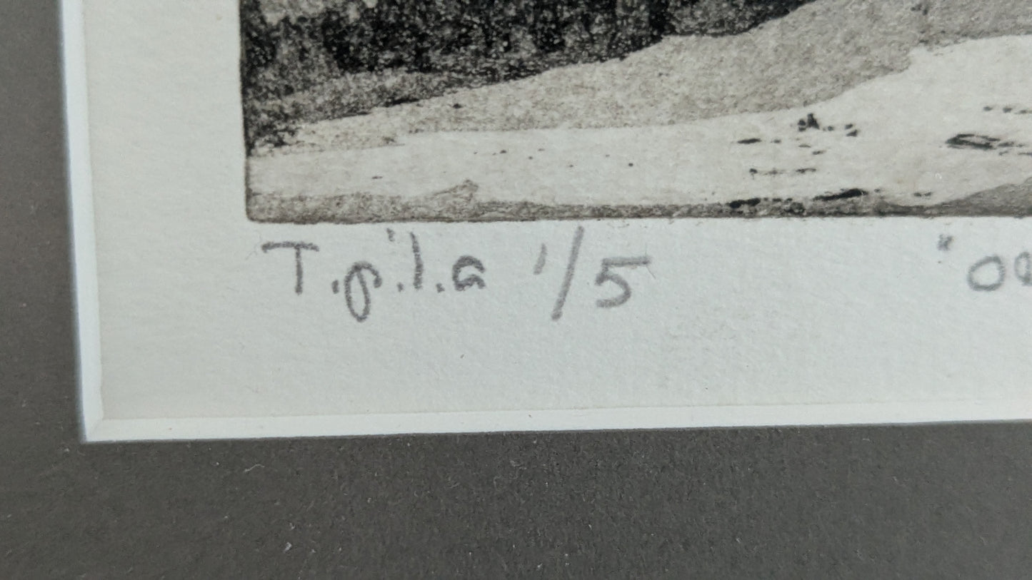 Jorma Hakala - Oliskohan Vastusta? (Signeerattu Grafiikka 1990)