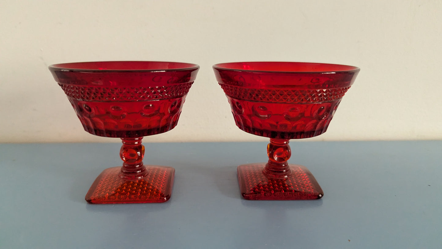 Kemple Glass - Old Sandwich Cocktail-lasi (2kpl, 1960-luku)