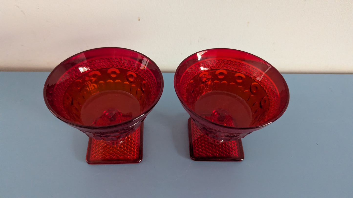 Kemple Glass - Old Sandwich Cocktail-lasi (2kpl, 1960-luku)