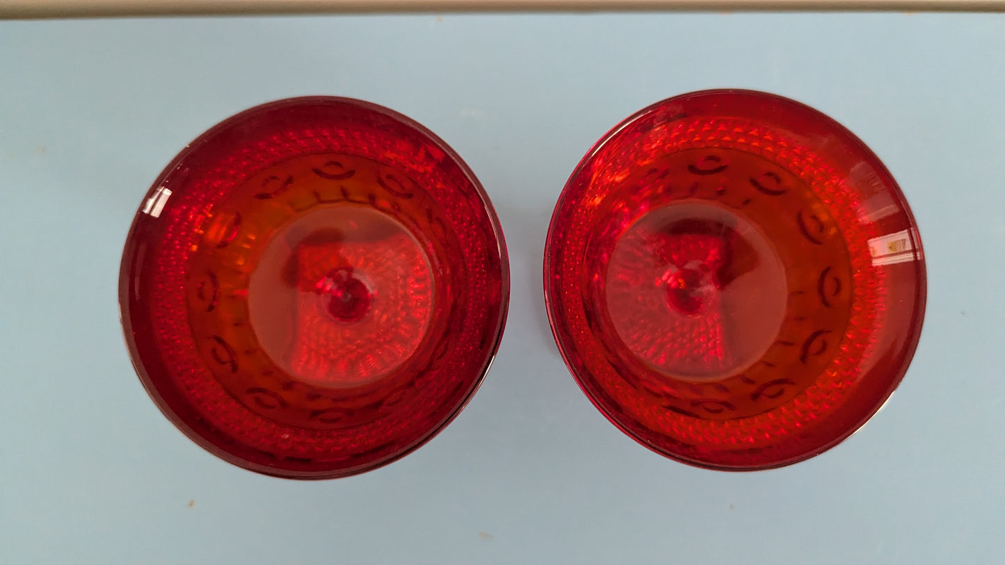 Kemple Glass - Old Sandwich Cocktail-lasi (2kpl, 1960-luku)
