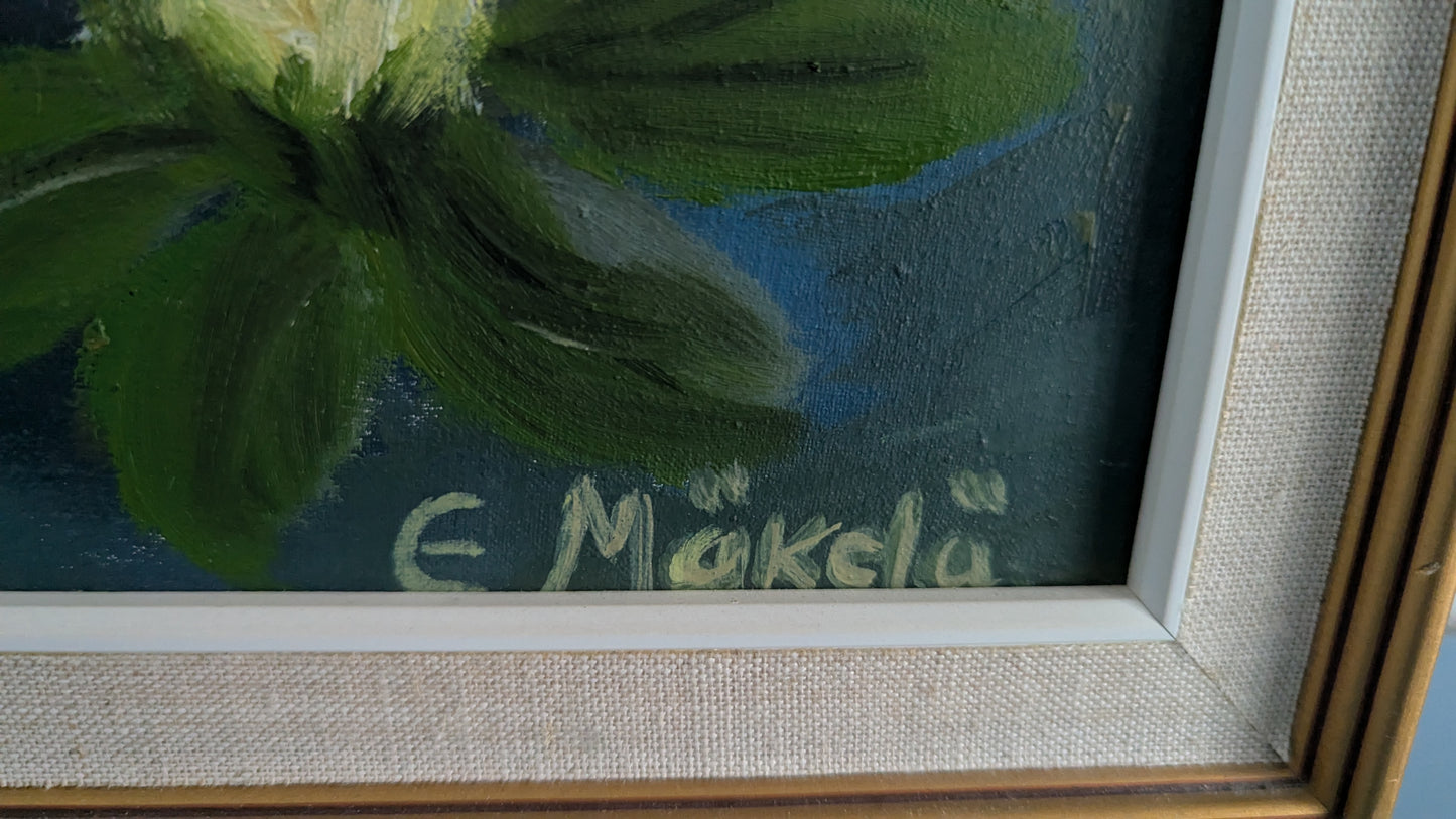 E.Mäkelä - Signeerattu Öljyvärimaalaus