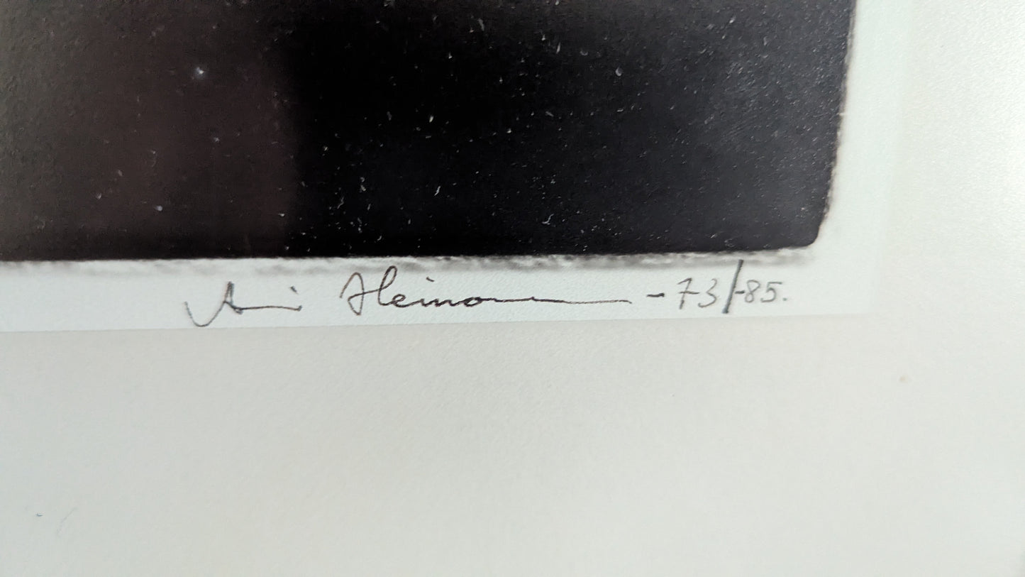 Ari Heinonen - Signeerattu Valokuva (1973/1985)