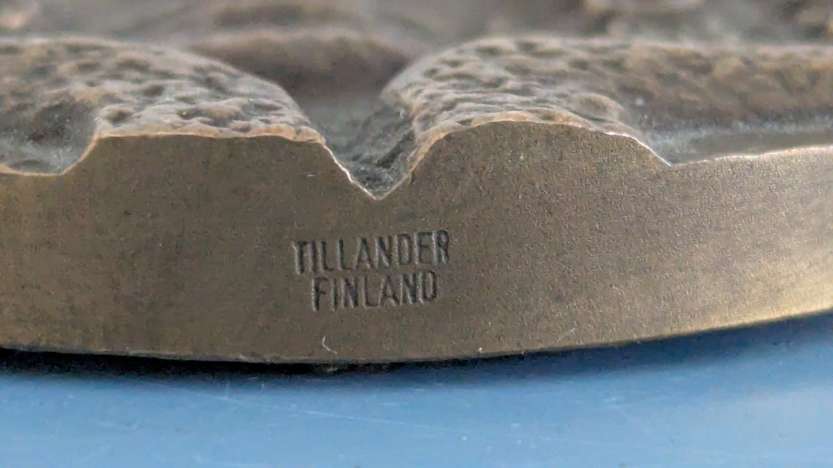 Tillander - Suomen Lääketieteen Säätiö 1978 Pöytämitali (Heikki Häiväoja)
