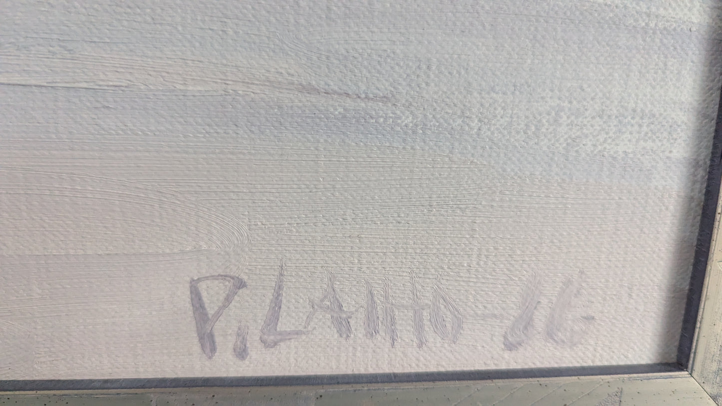 Pekka Laiho - Signeerattu Öljyvärimaalaus (1986)