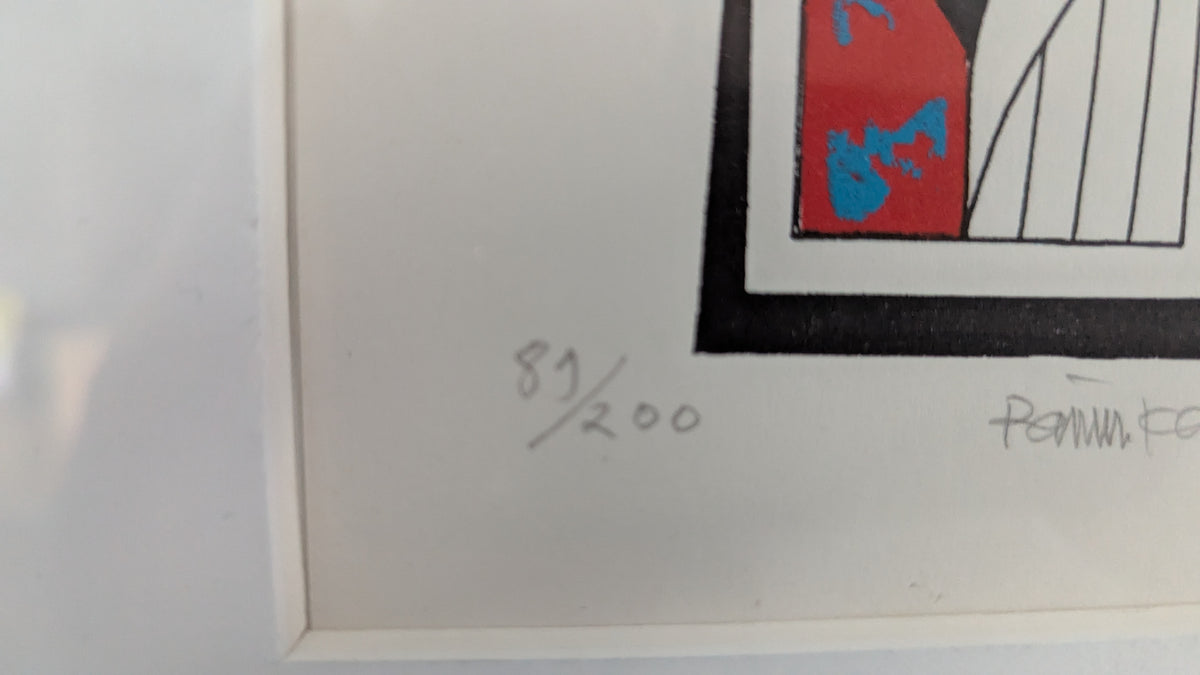 Raimo Kanerva - Signeerattu Grafiikka (1970)