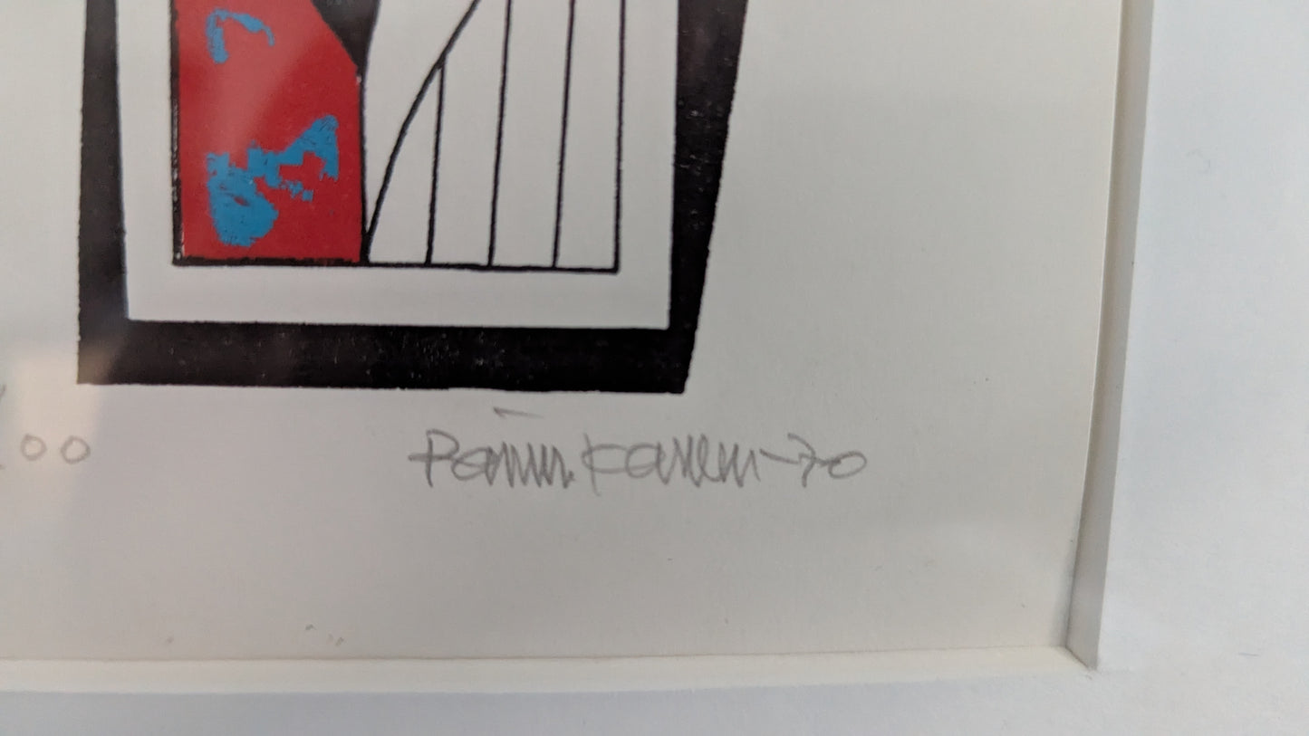 Raimo Kanerva - Signeerattu Grafiikka (1970)