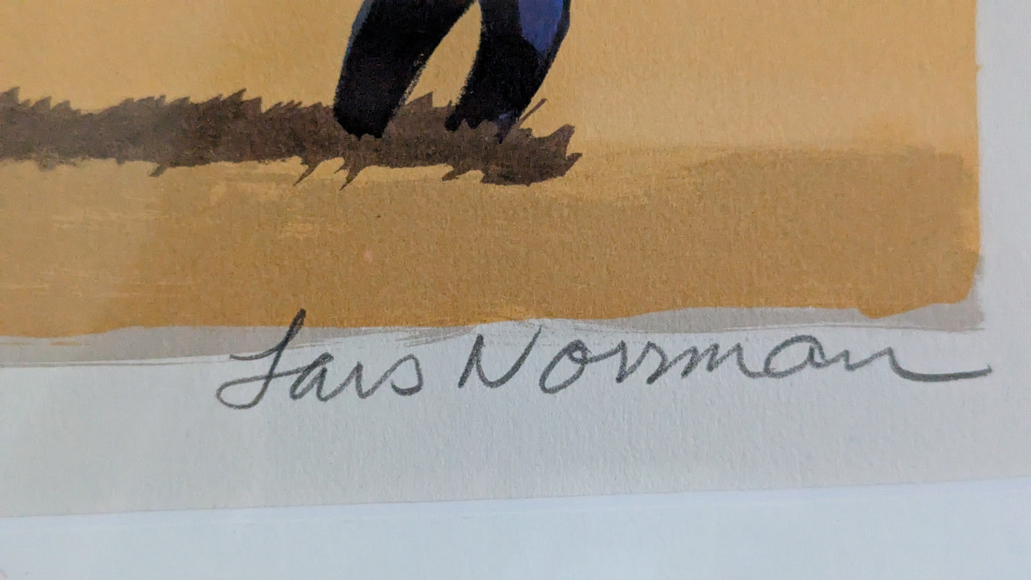 Lars Norrman - Signeerattu Litografia (41/310)