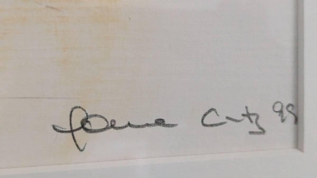 Johanna Cedercreutz - Signeerattu Sekatekniikkatyö (1999)