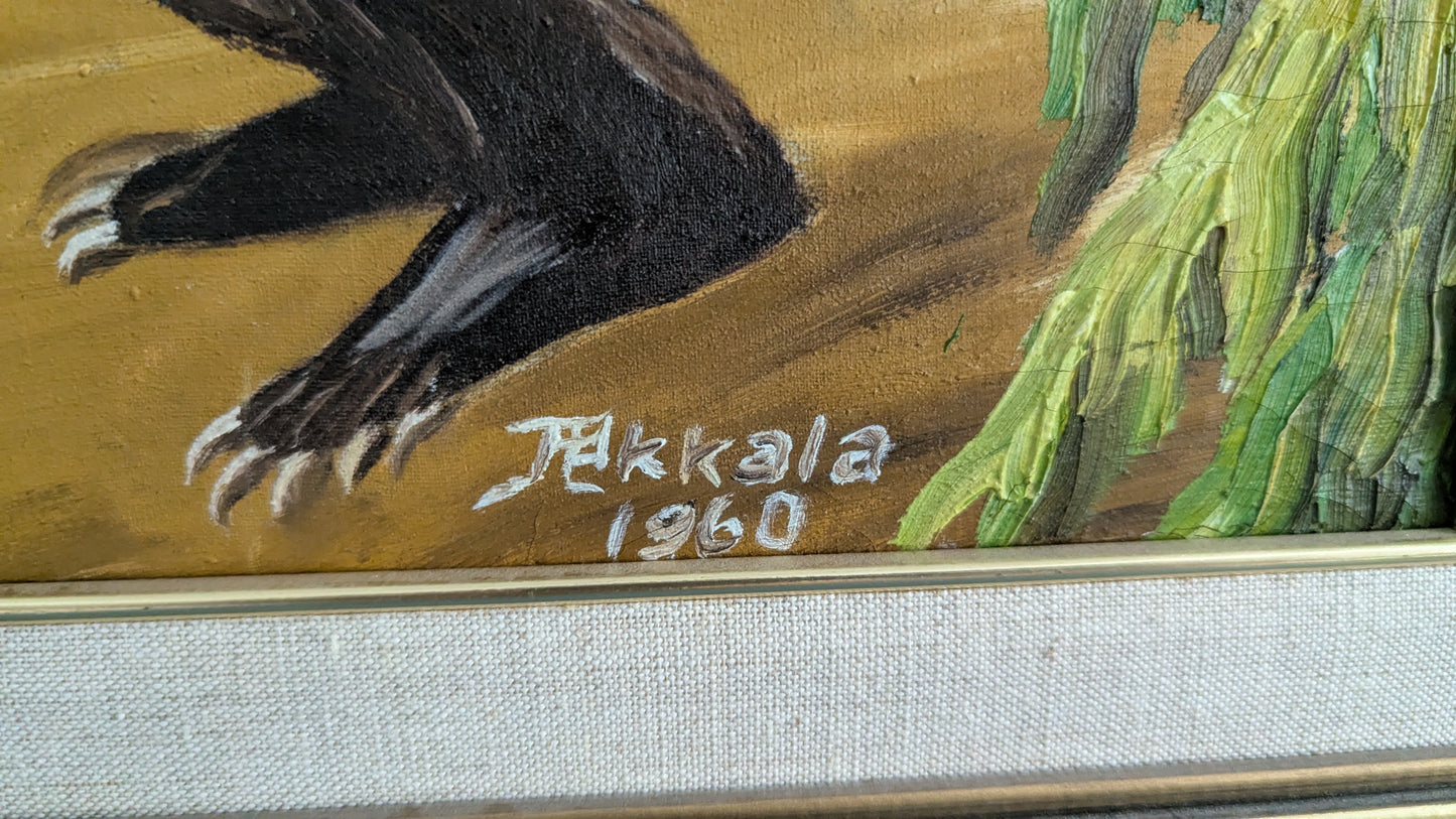 Pekkala - Signeerattu Öljyvärimaalaus (1960)