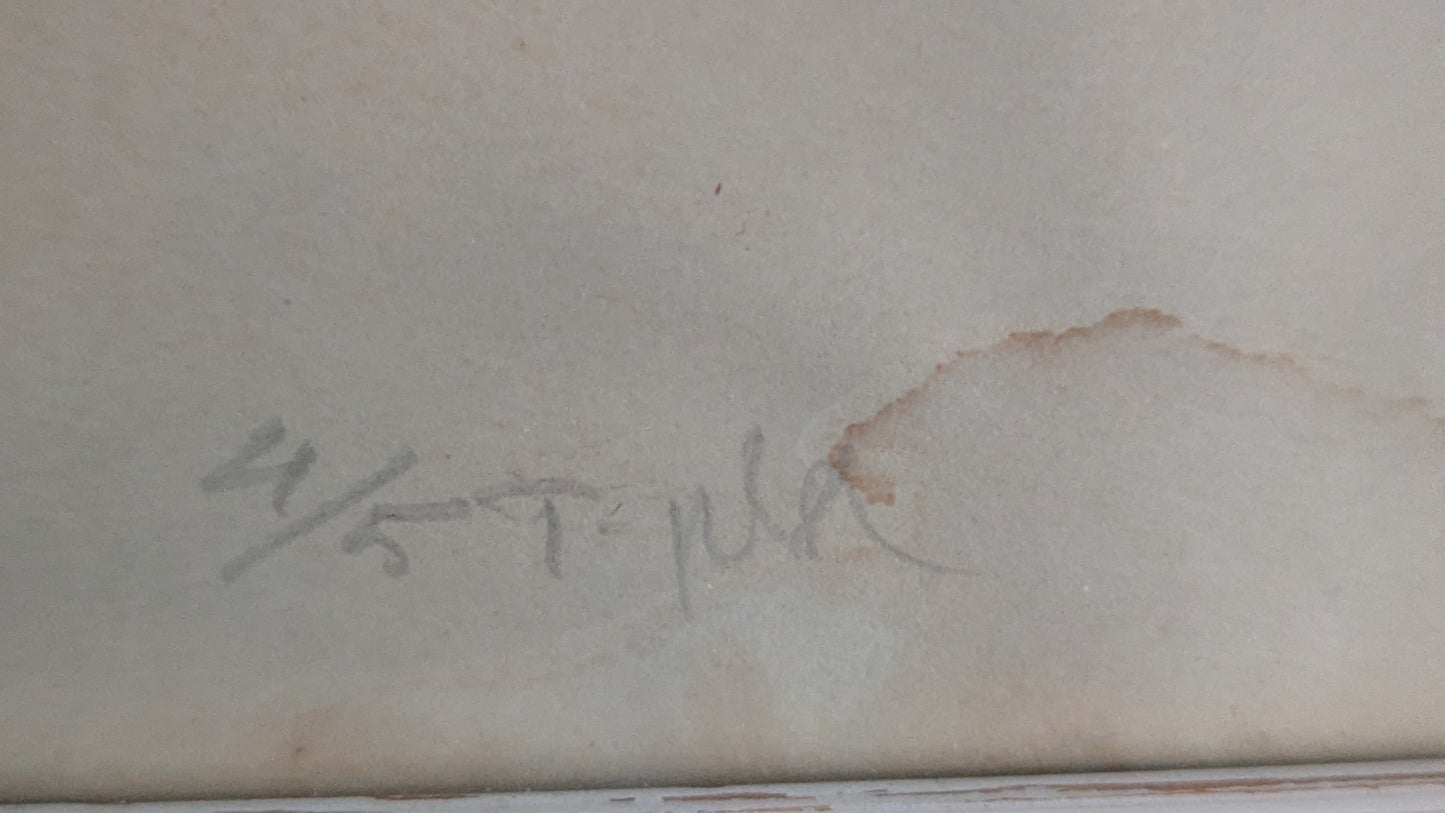 Raimo Kanerva - Signeerattu Grafiikka (1970, ISO)