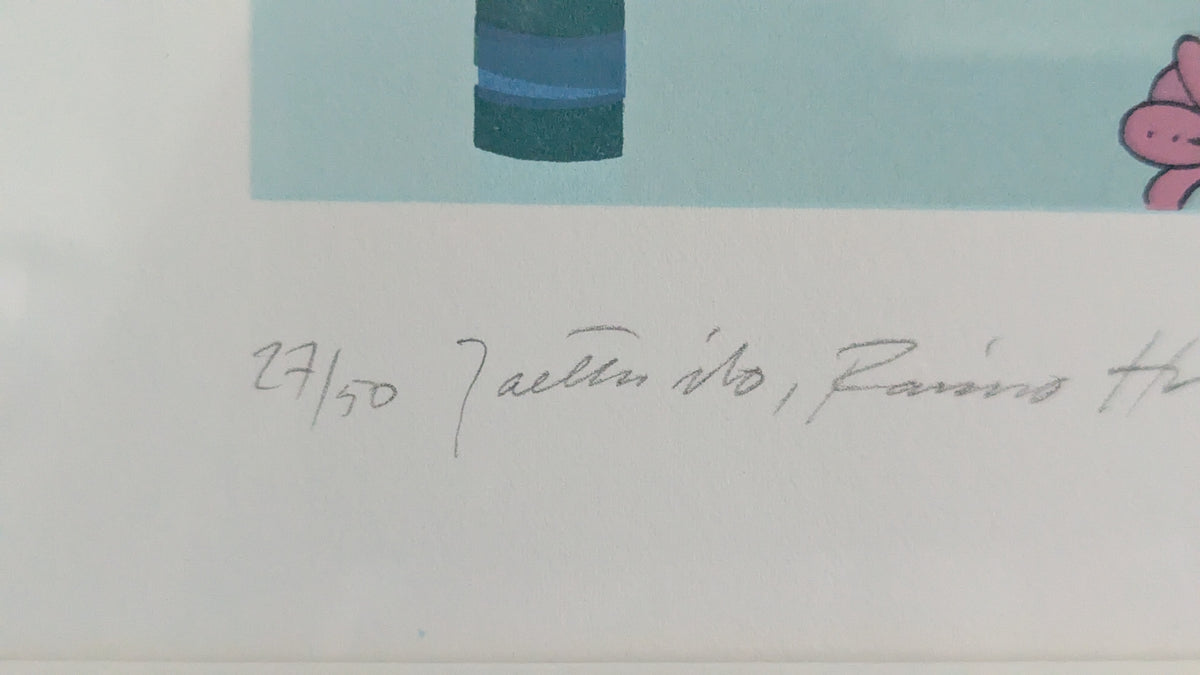Raimo Huittinen - Jaettu Ilo (Signeerattu Grafiikka 1998)