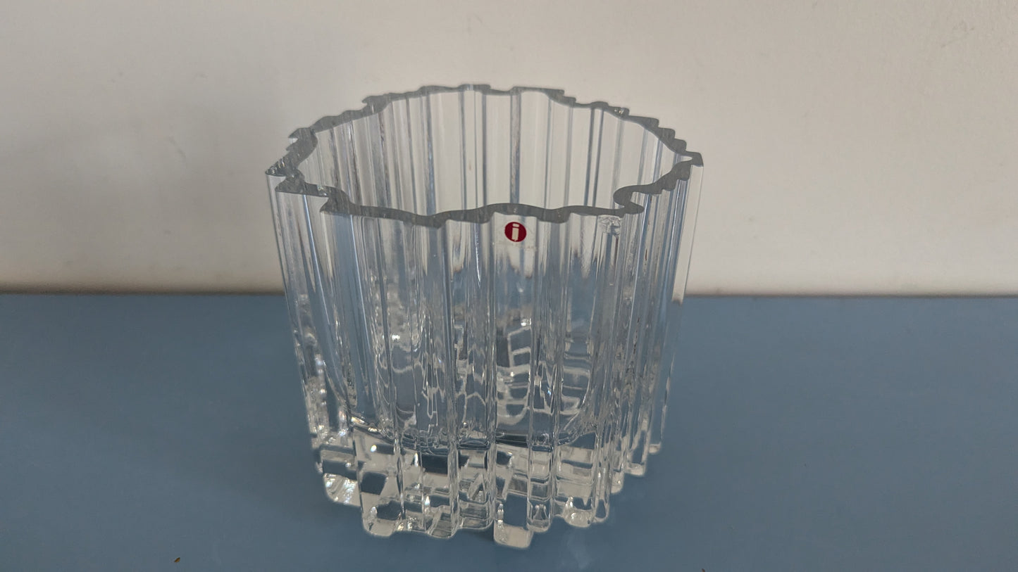 Iittala Arcadia Maljakko (1966-1989, Signeerattu, Tapio Wirkkala)