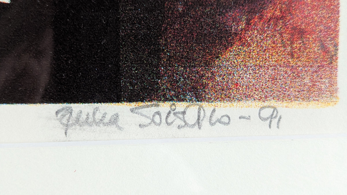 Juha Soisalo - Signeerattu ja Numeroitu Grafiikka (1991)