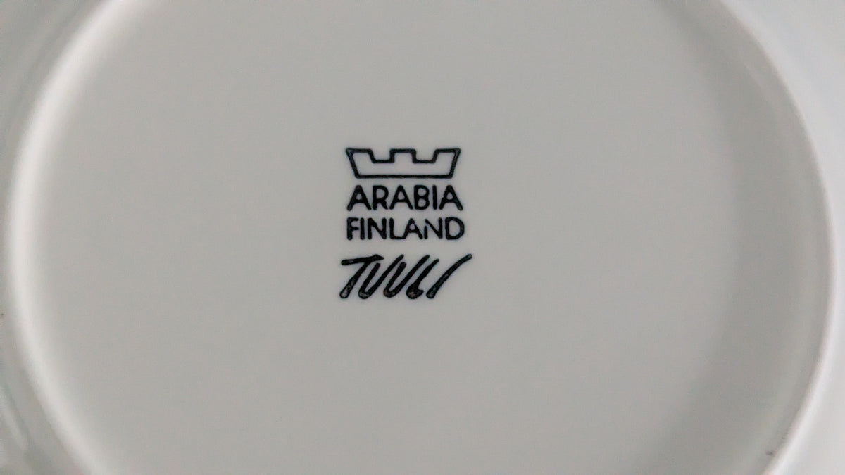 Arabia Tuuli Leivoslautanen / Leipälautanen (1983-1993, Heljä Liukko-Sundström)