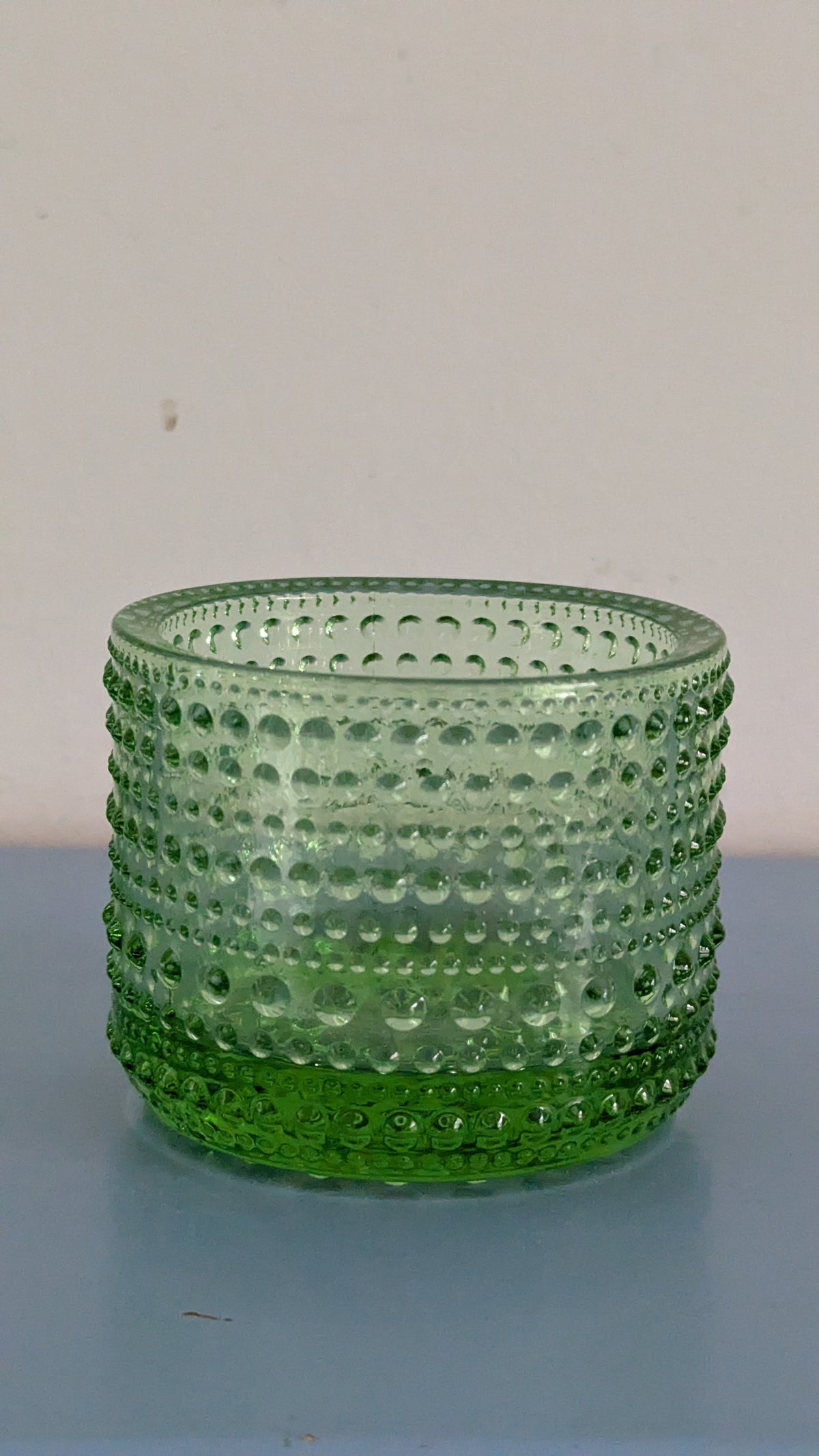 Iittala - Kastehelmi Omenanvihreä Kynttilälyhty (2012-2018 & 2026, Oiva Toikka)