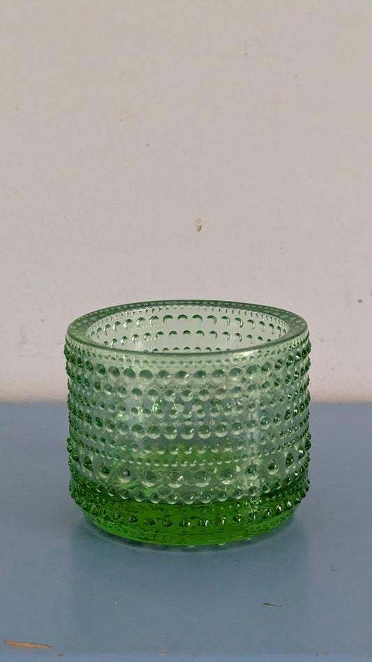 Iittala - Kastehelmi Omenanvihreä Kynttilälyhty (2012-2018 & 2026, Oiva Toikka)