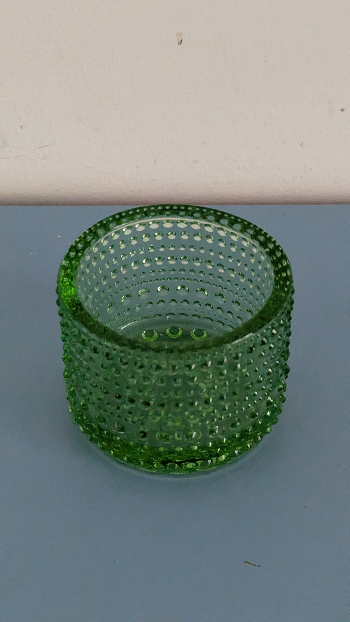 Iittala - Kastehelmi Omenanvihreä Kynttilälyhty (2012-2018 & 2026, Oiva Toikka)