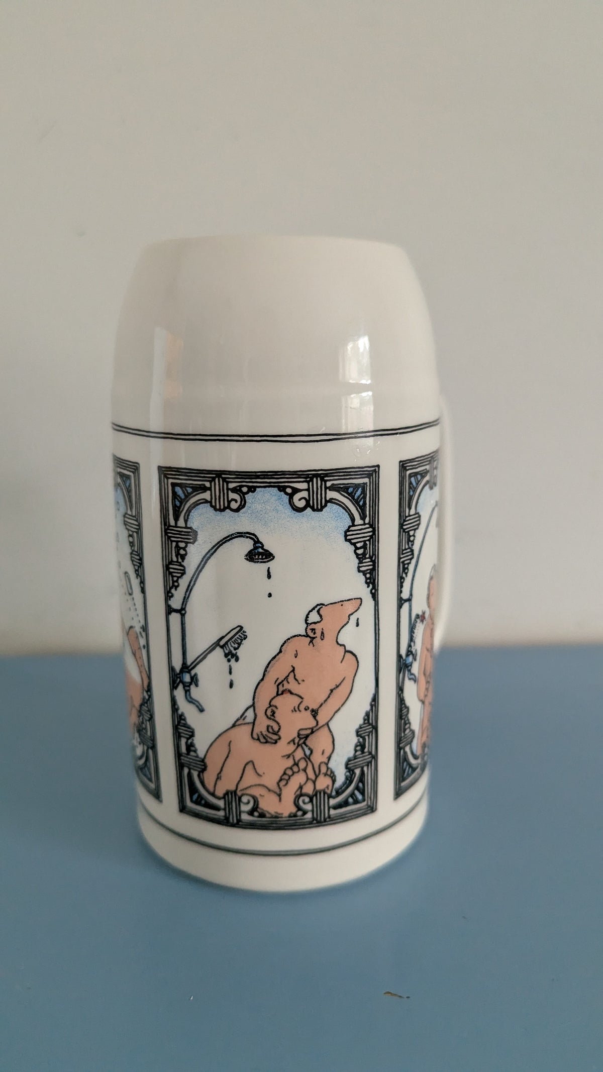 Arabia Saunatuoppi / Saunamuki (1985-1989, Bosse Österberg)