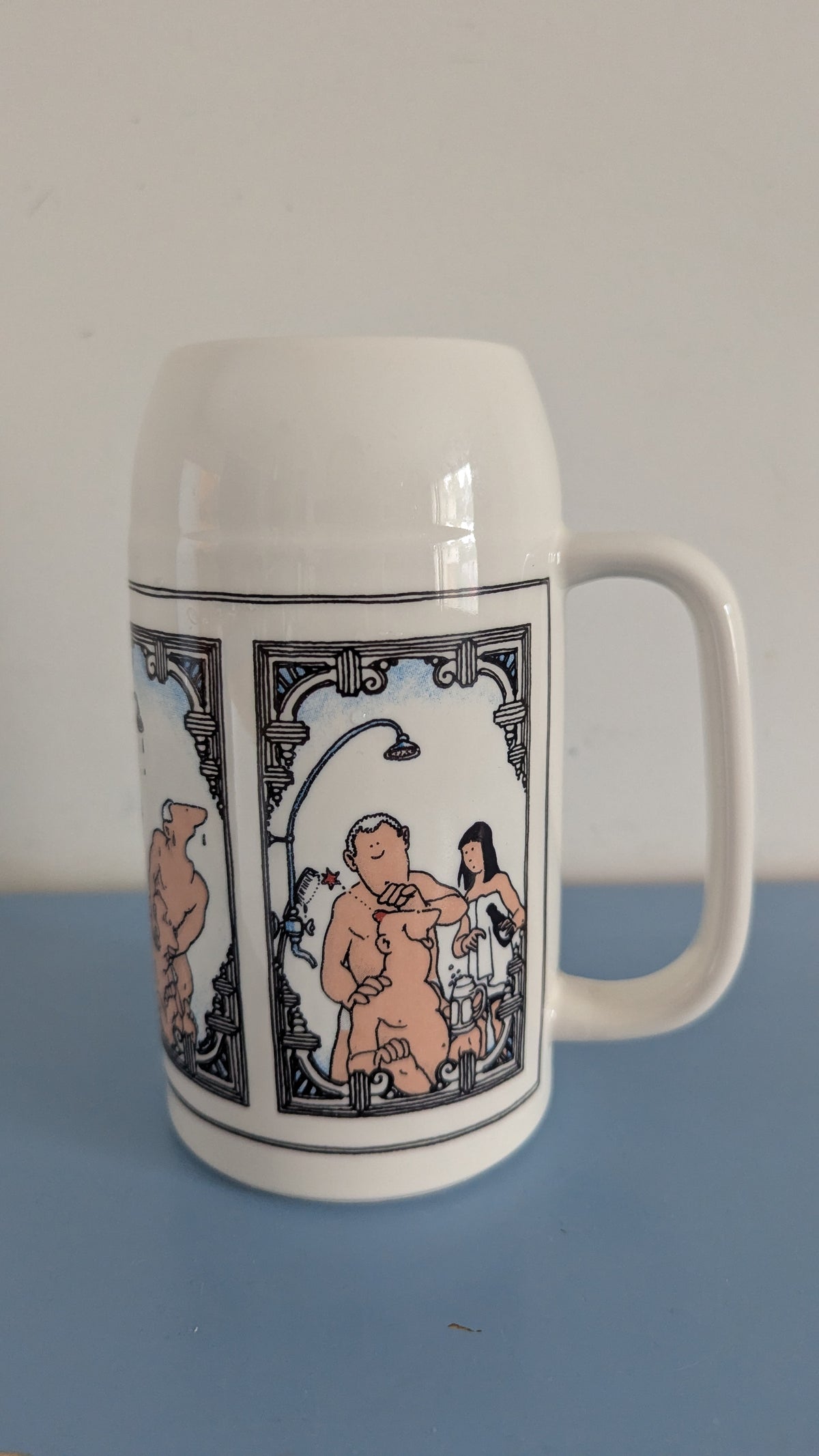 Arabia Saunatuoppi / Saunamuki (1985-1989, Bosse Österberg)