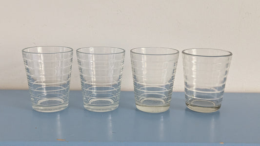 Karhula -Iittala Aino Aalto Juomalasi (4kpl, 1932-1950, Aino Aalto)