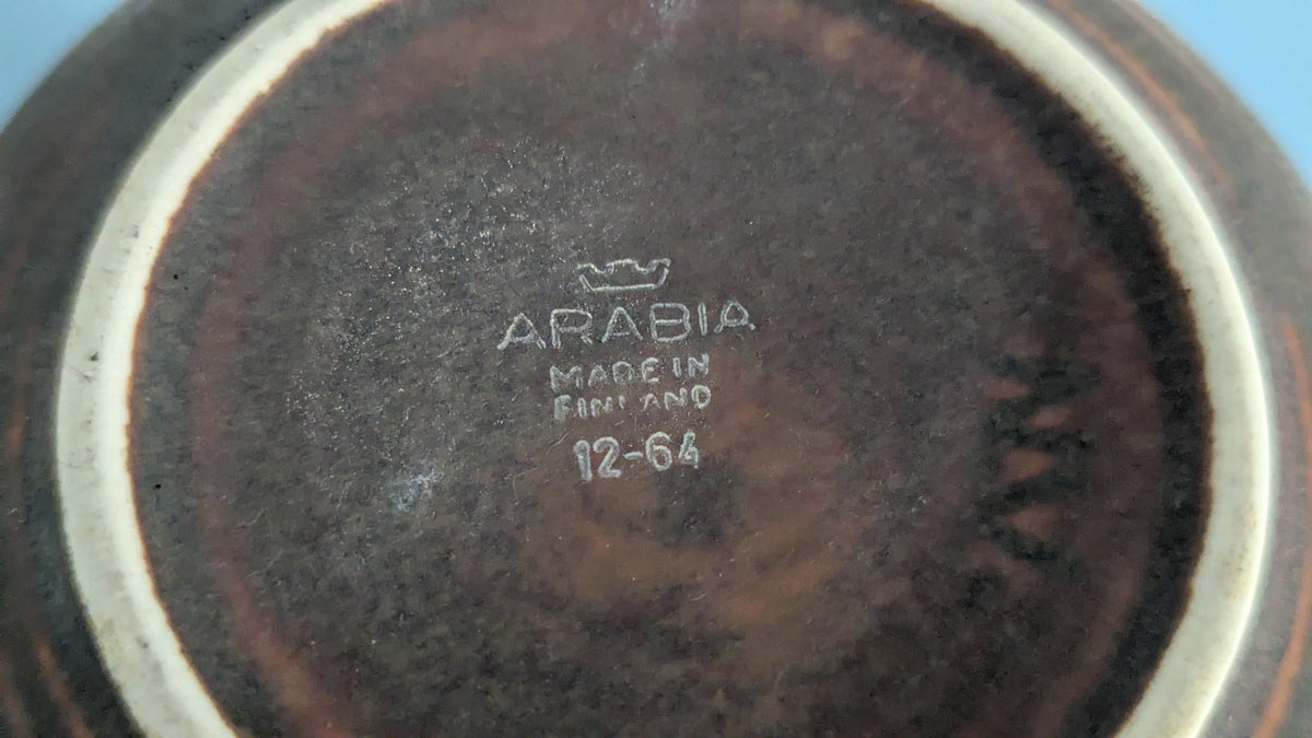Arabia Kaarna Tuoppi / Kolpakko (8kpl, 1961-1972, Göran Bäck)