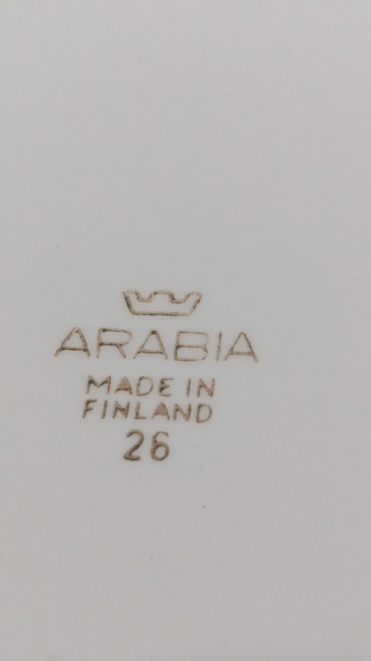 Arabia Siro Vati / Tarjoiluvati (1956-1970)