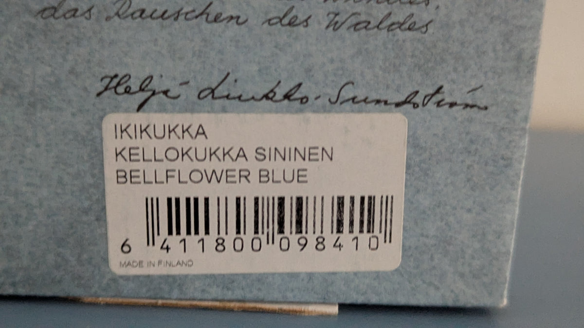 Arabia Kellokukka Ikikukka (1991-2000, Alk. Paketissa, Heljä Liukko-Sundström)