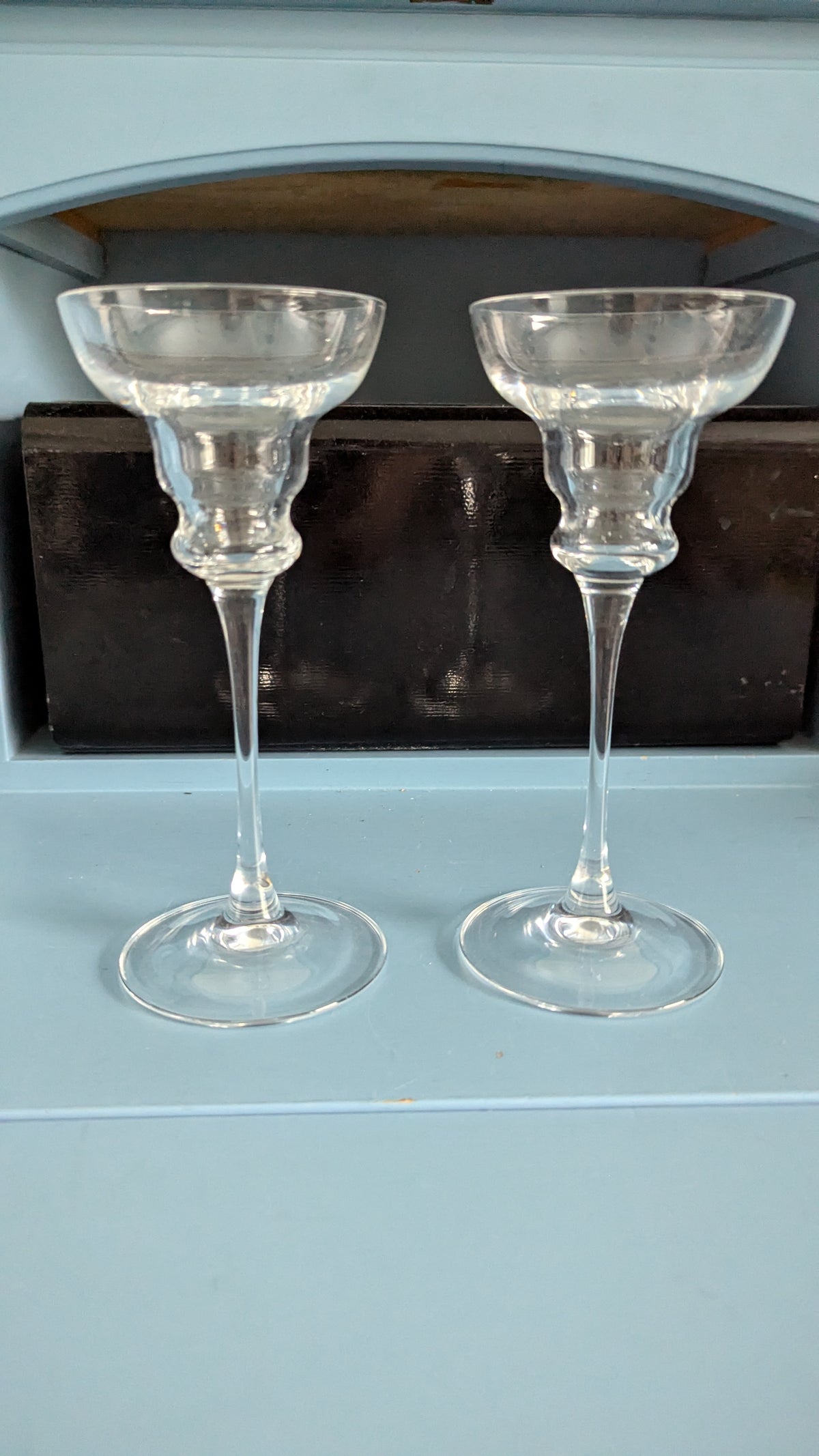 Cristal D'Arques - Vicomte Kynttilänjalka (2kpl, 1970-1990-luku)