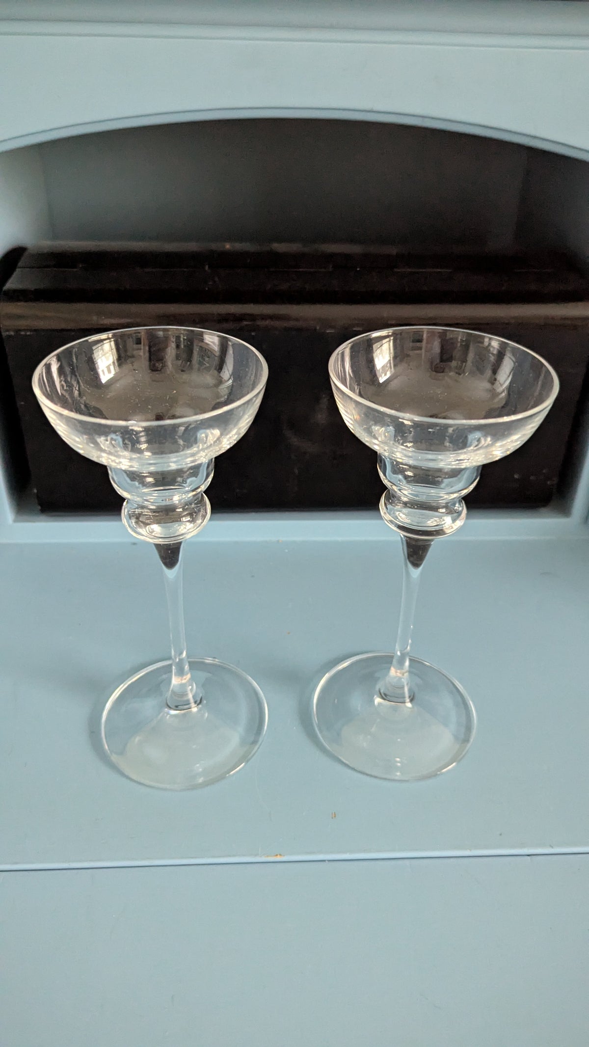 Cristal D'Arques - Vicomte Kynttilänjalka (2kpl, 1970-1990-luku)