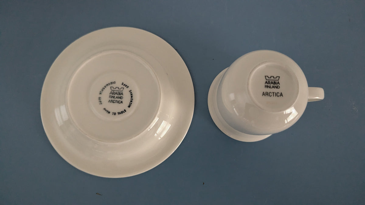 Arabia Arctica Kahviastiasto Kuudelle Hengelle (12-osainen, Inkeri Leivo)