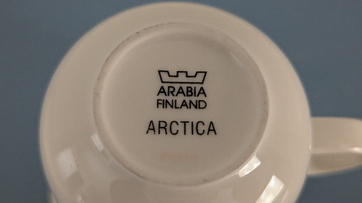 Arabia Arctica Kahviastiasto Kuudelle Hengelle (12-osainen, Inkeri Leivo)