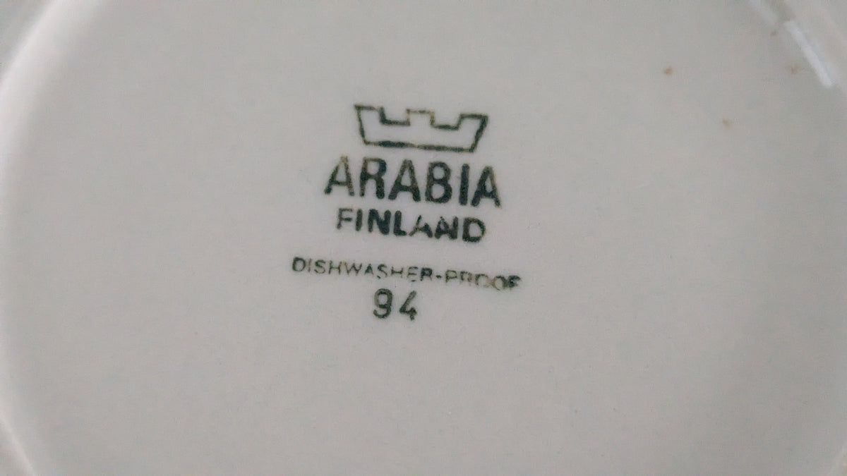 Arabia Pirtti Kahviastiasto 11-Hengelle (22-osainen, 1971-1986)