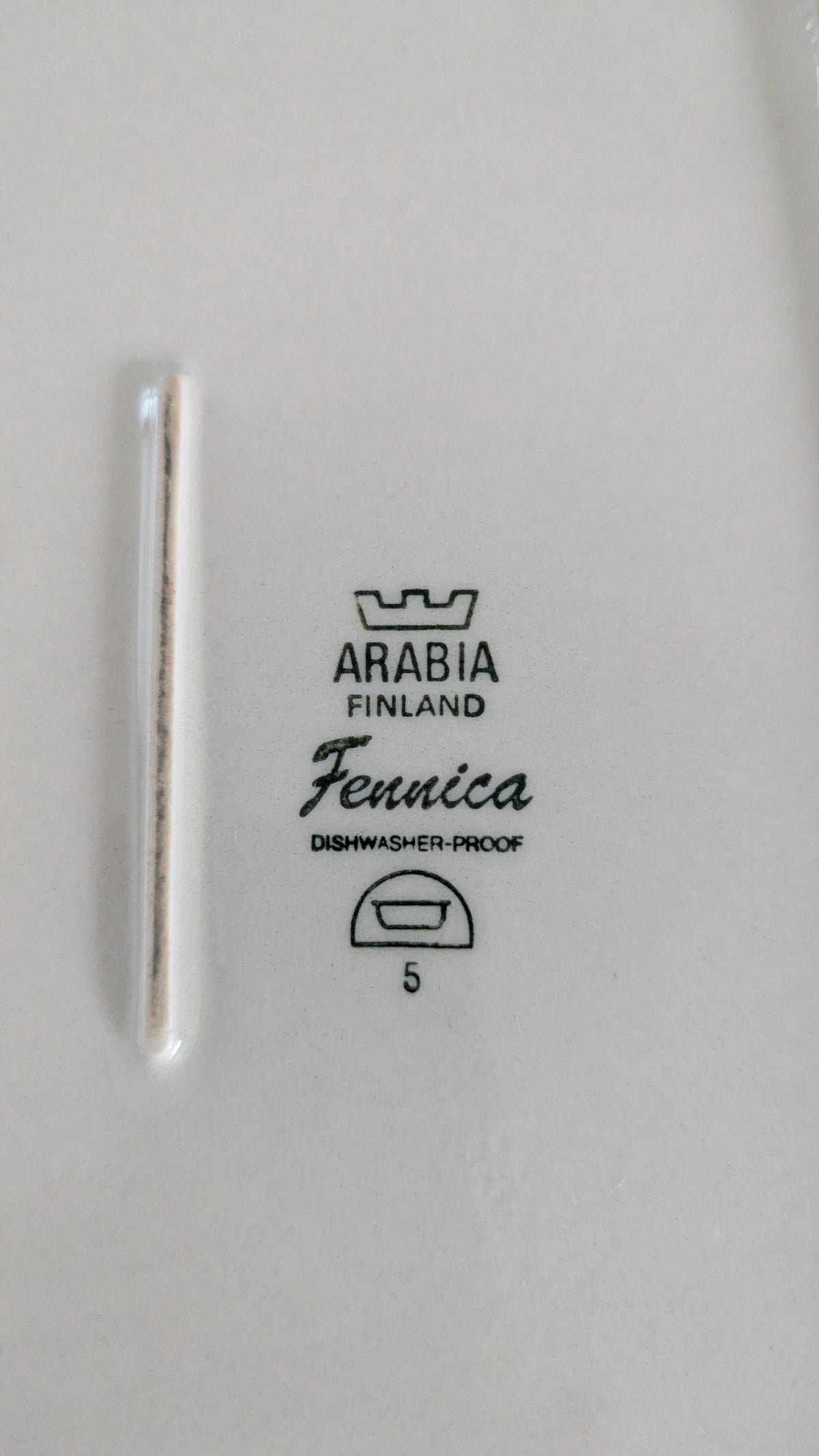 Arabia Fennica Lasagnevuoka / Uunivuoka (1979-1985, Richard Lindh)
