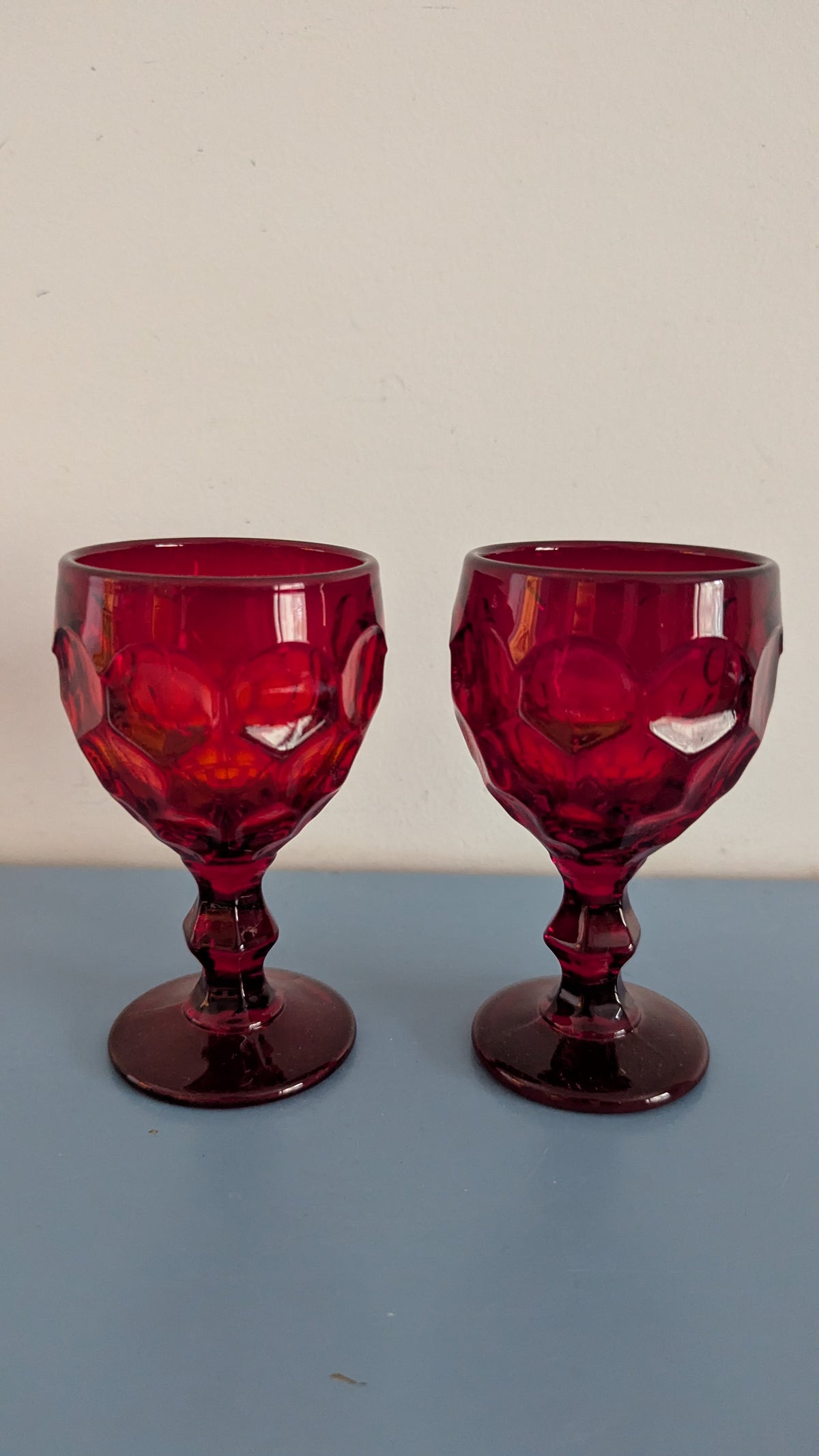 Imperial Glass - Provincial Liköörilasi (2kpl, 1969-1973)