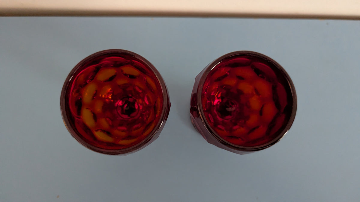 Imperial Glass - Provincial Liköörilasi (2kpl, 1969-1973)