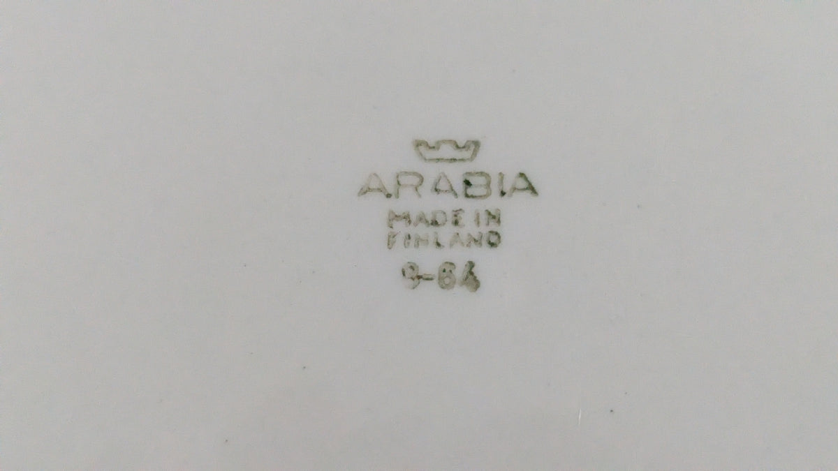 Arabia Aurora Tarjoilulautanen (1949-1961, Kaj Franck)