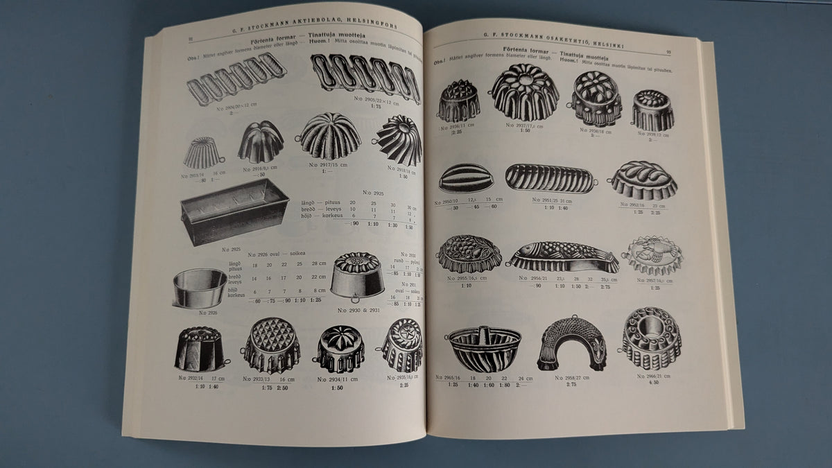 G.F. Stockmann Tuotekuvasto 1915 (180-sivua, Näköispainos)
